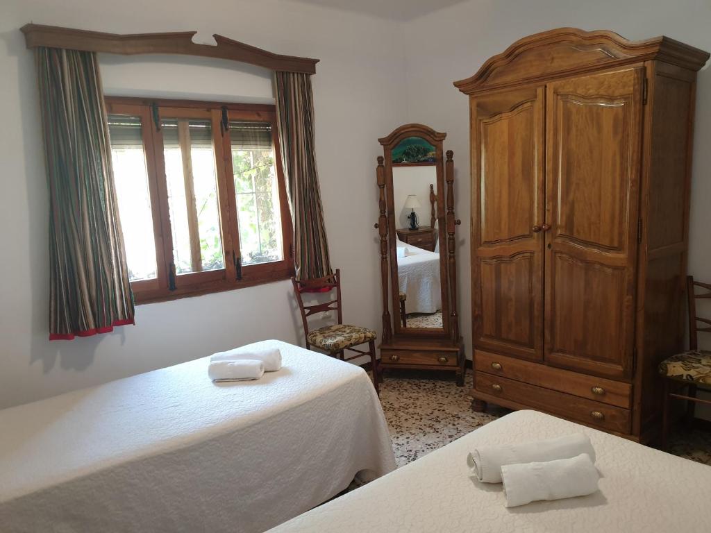 Posteľ alebo postele v izbe v ubytovaní Casa Rural Sole