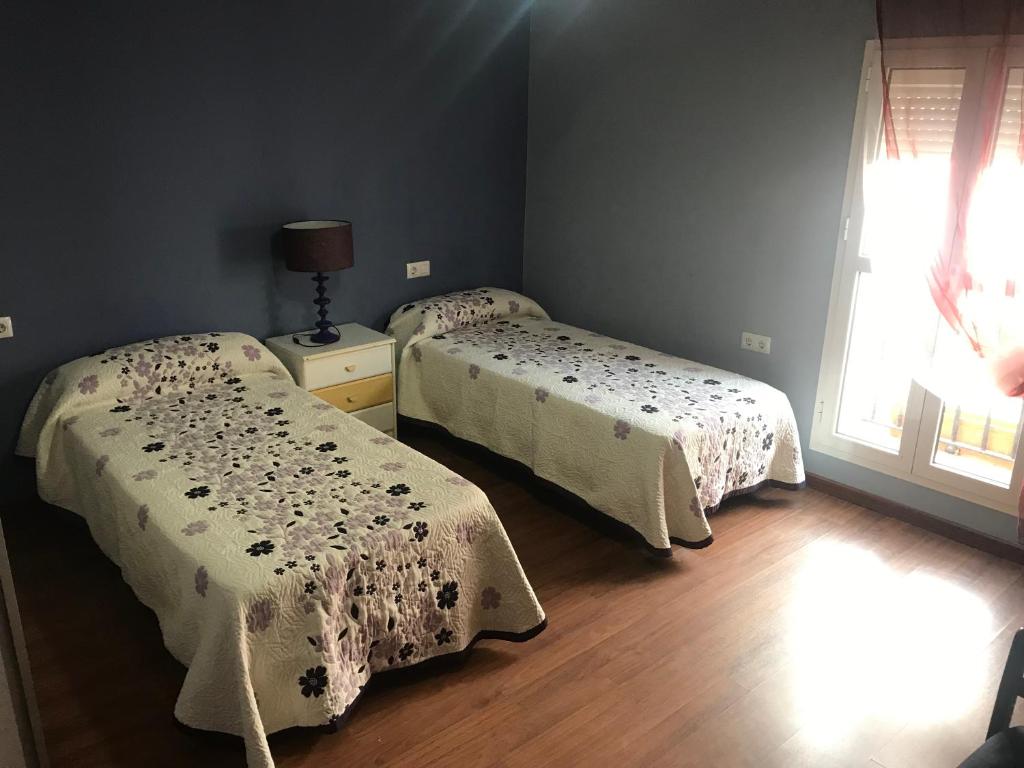 Posteľ alebo postele v izbe v ubytovaní Apartamento Entre el Falla y la Caleta