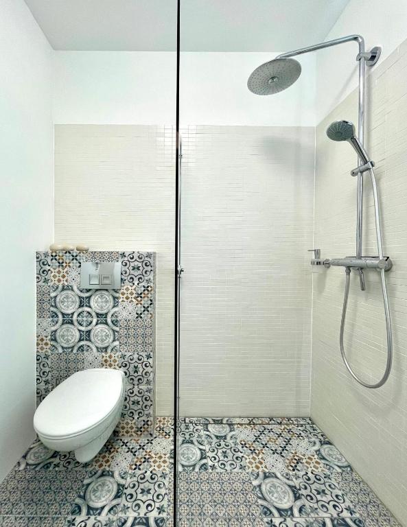Kúpeľňa v ubytovaní Apartament Jurata 30