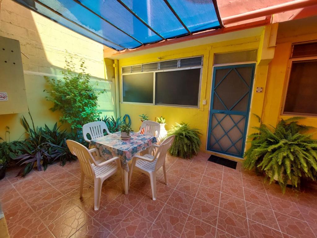 Patio nebo venkovní prostory v ubytování Hotel Maria's Nicte Ha