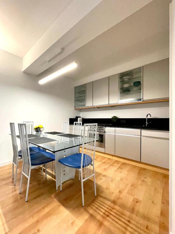 Kuchyňa alebo kuchynka v ubytovaní Apartament Jurata 30