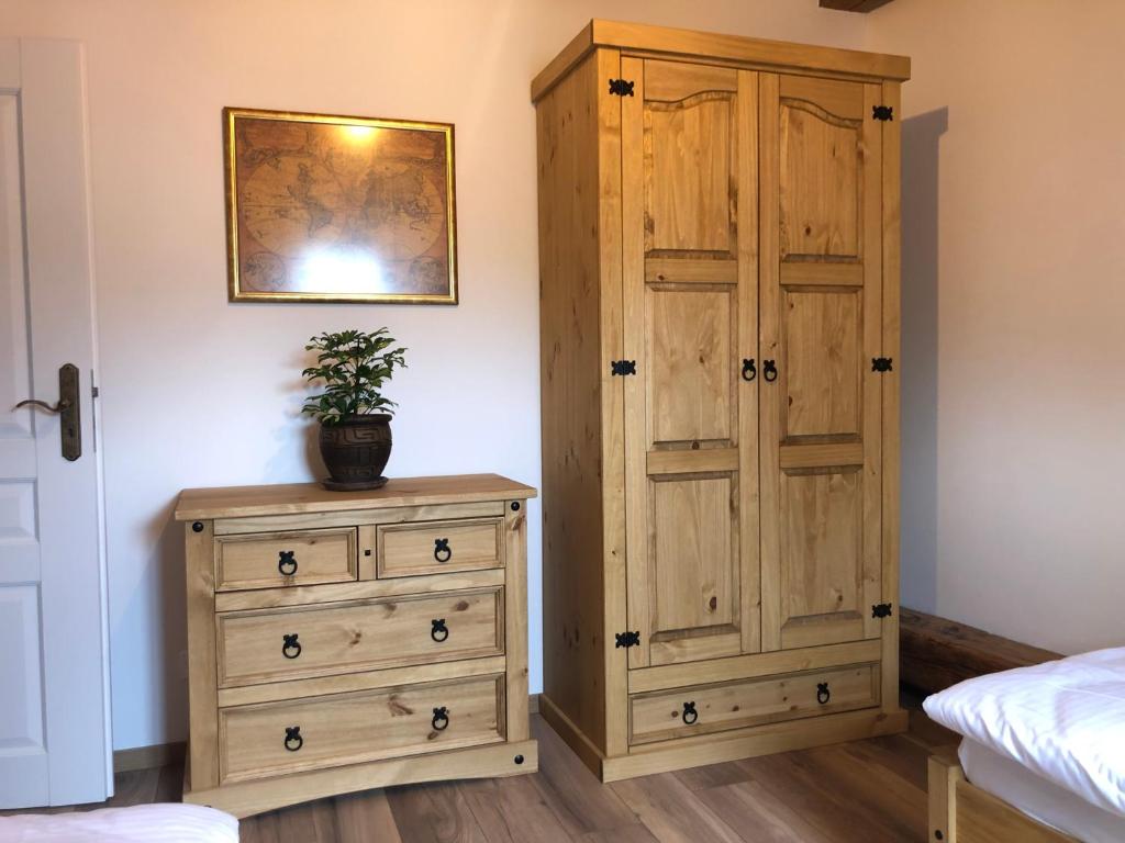 Postel nebo postele na pokoji v ubytování Egrensis Apartments