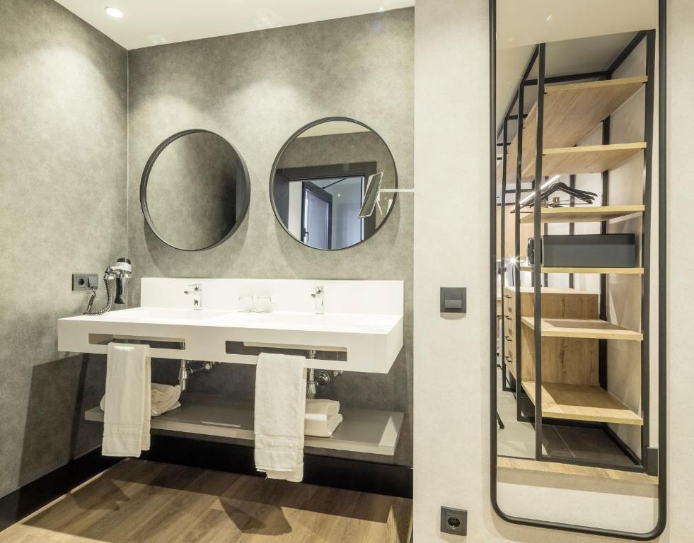 Koupelna v ubytování Hotel Ilunion San Mamés