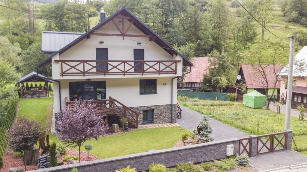 Zahrada ubytování Chalupa Biela 21