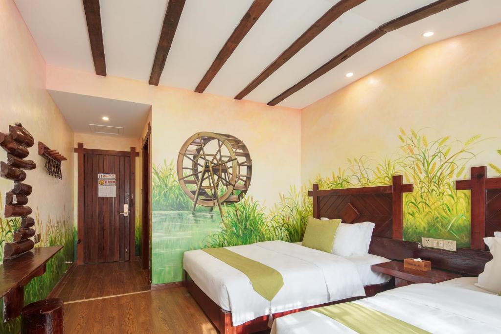 Floral Hotel · Spring Guesthouse Zhangjiajie - Habitación Gemela Superior