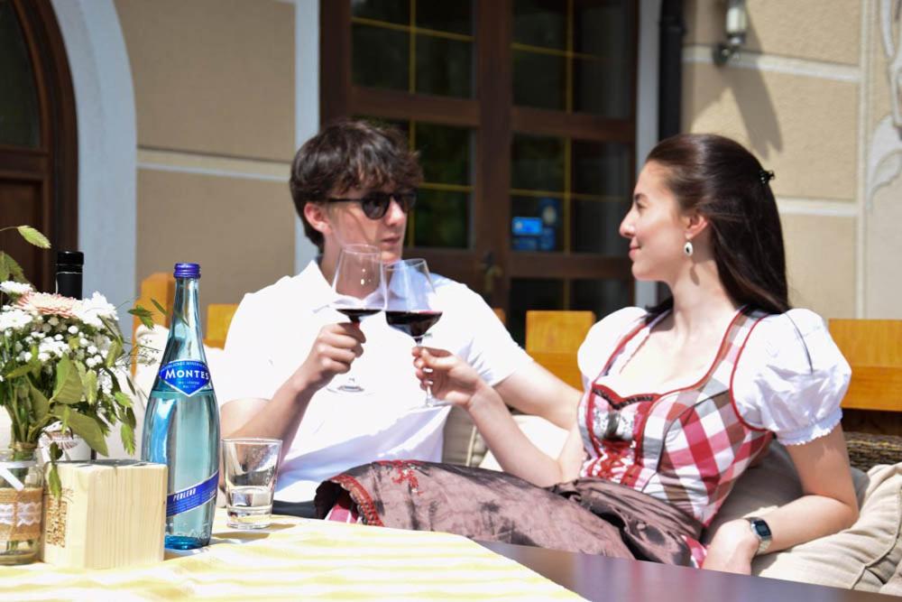Tetamu yang menginap di Gasthof Rieder Stubn Hotel#Restaurant#Pinseria