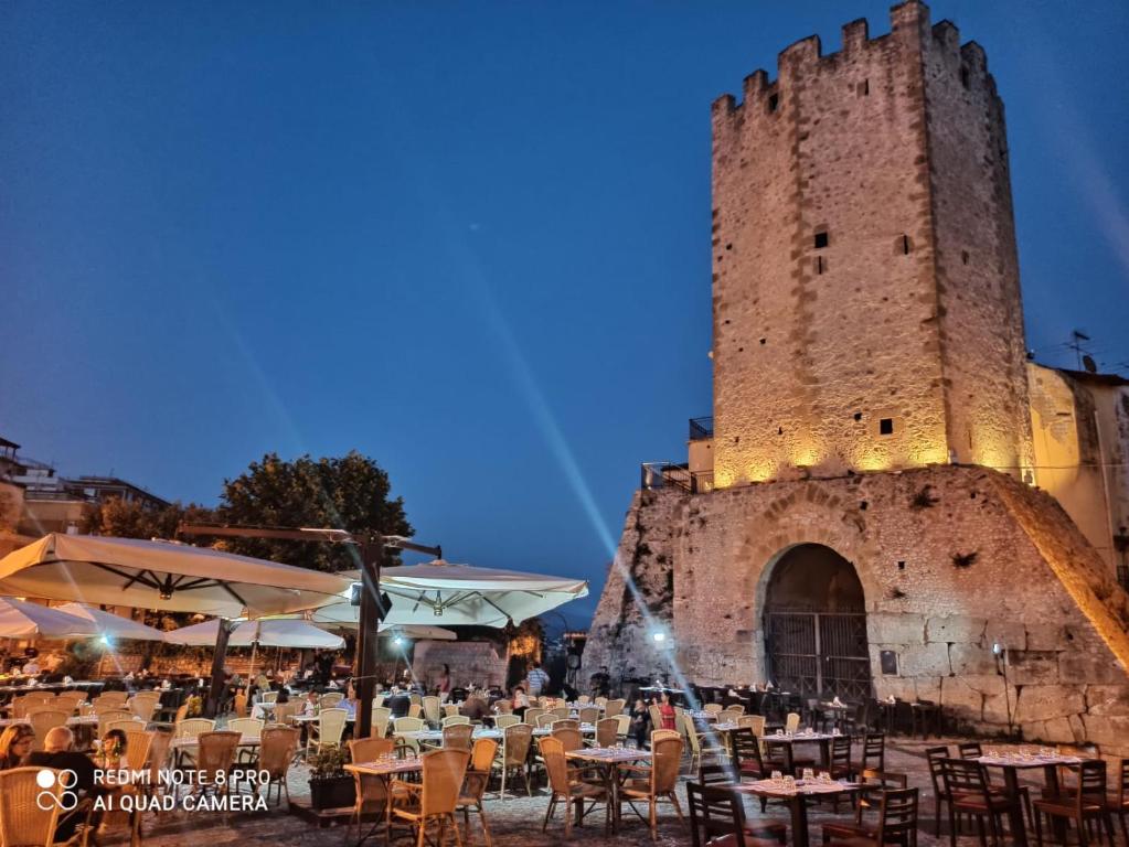 Restaurace v ubytování Central GH Formia