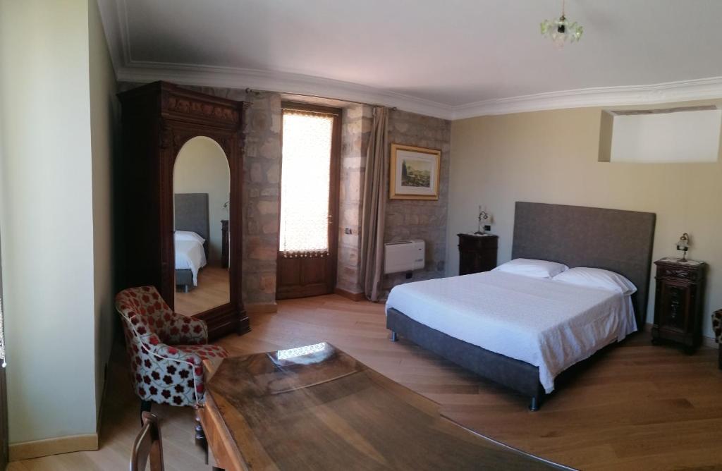 Postel nebo postele na pokoji v ubytování B&B Sciabakè