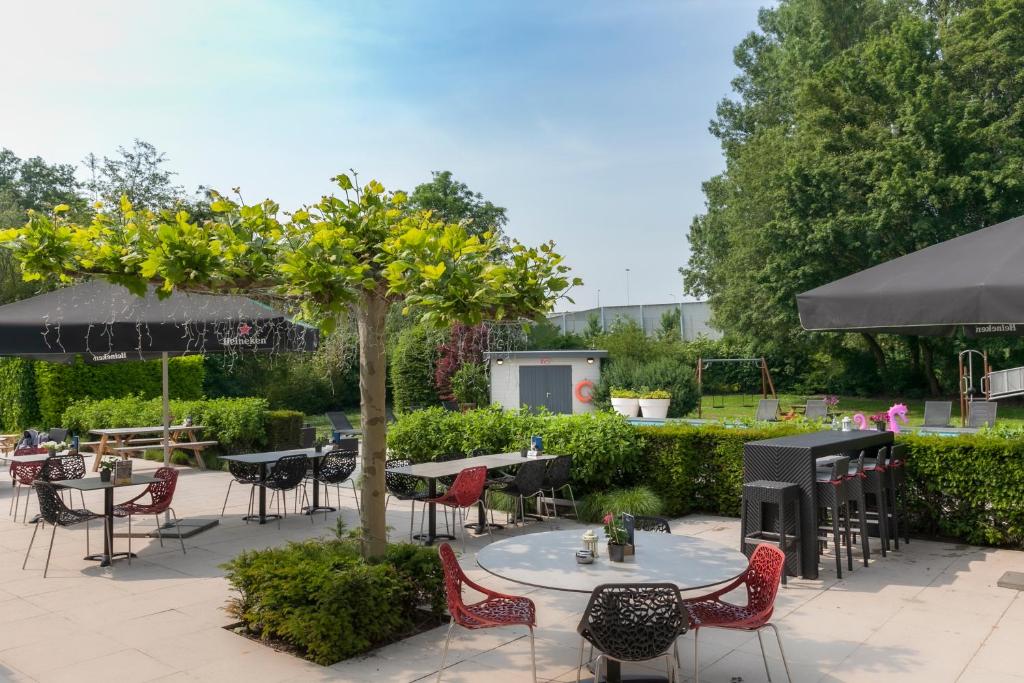 Zahrada ubytování Novotel Rotterdam - Schiedam