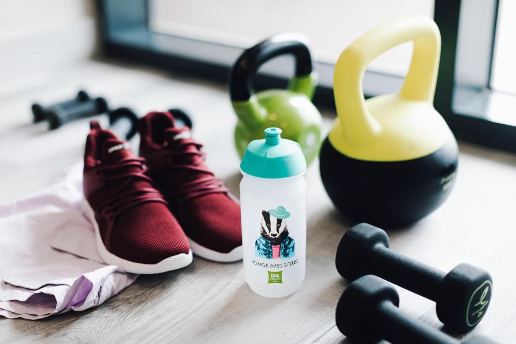 Fitness centrum a/nebo fitness zařízení v ubytování ibis Styles Contres-Cheverny