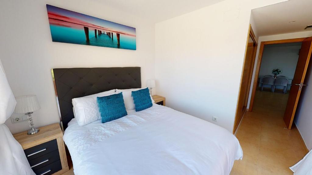 Postel nebo postele na pokoji v ubytování Casa PedroRoca-A Murcia Holiday Rentals Property