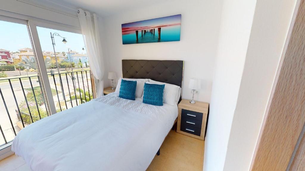 Postel nebo postele na pokoji v ubytování Casa PedroRoca-A Murcia Holiday Rentals Property