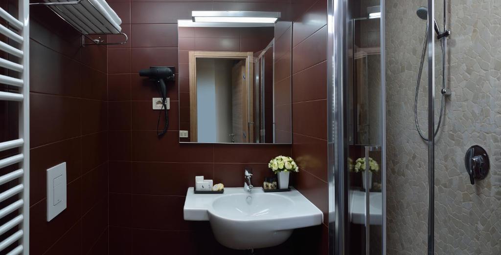 Kúpeľňa v ubytovaní Hotel Rossini