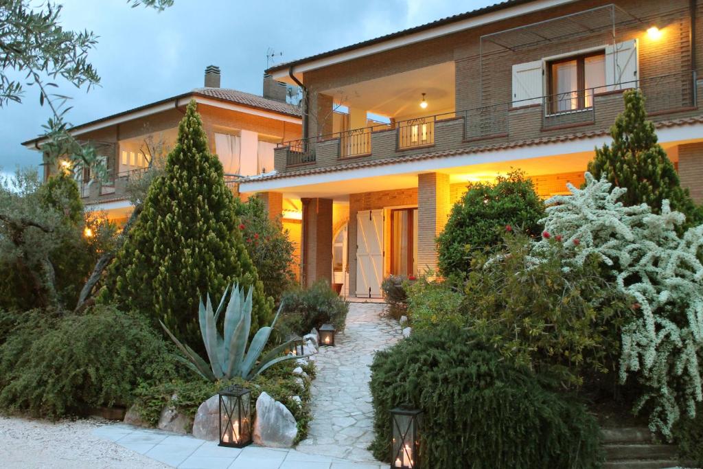 Zahrada ubytování Relais in Contrada