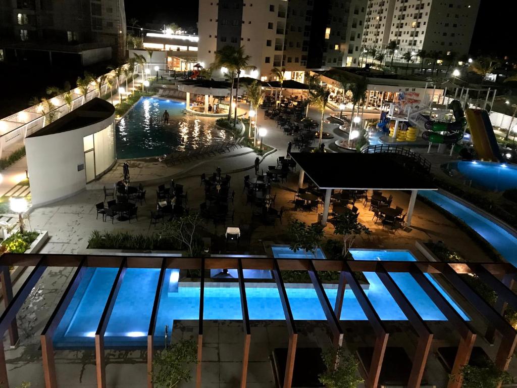 Bazén v ubytování SALINAS EXCLUSIVE RESORT nebo v jeho okolí
