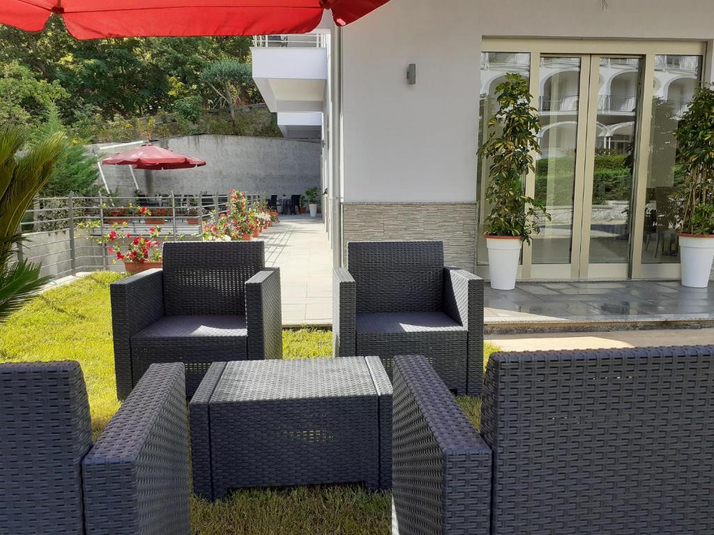 Posezení v ubytování Hotel Rodian