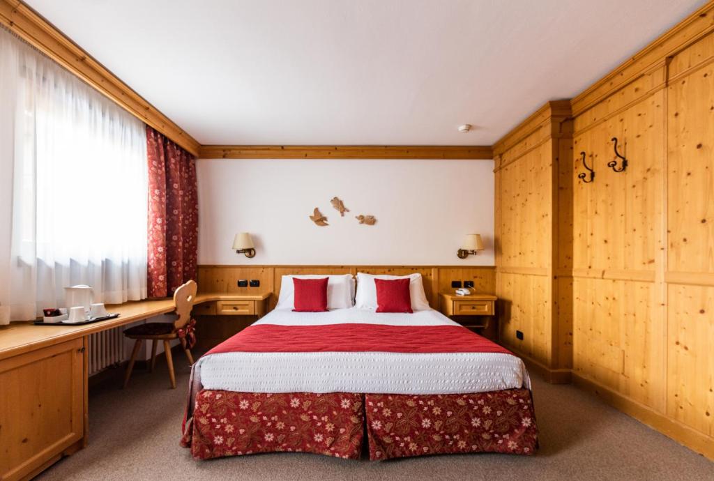 Postel nebo postele na pokoji v ubytování Hotel Antares