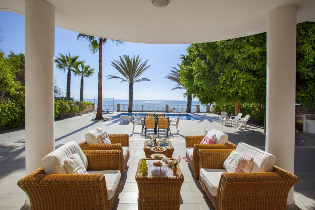 Imagine Your Family Renting This Luxury Beachfront Villa, Larnaca Villa 1399