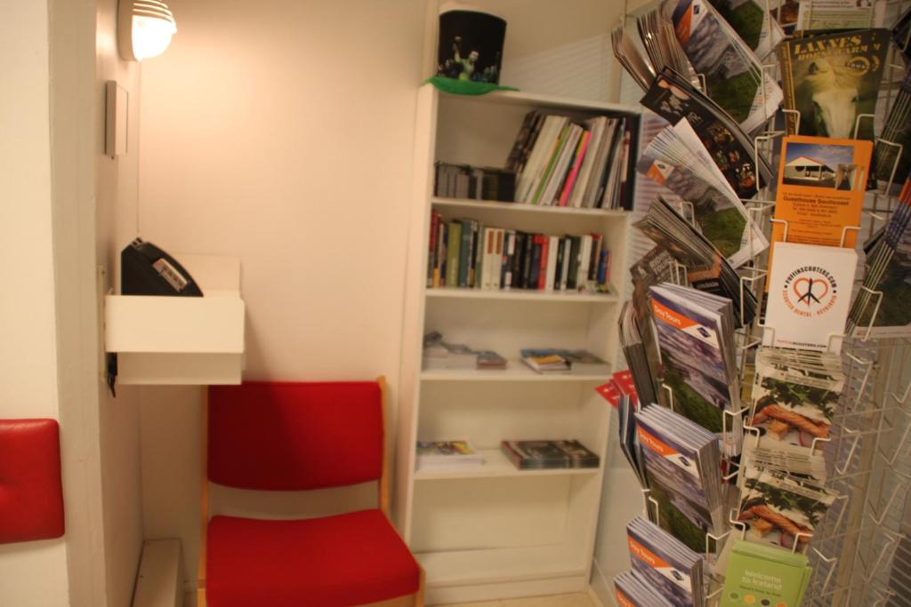 Biblioteca nell'hotel