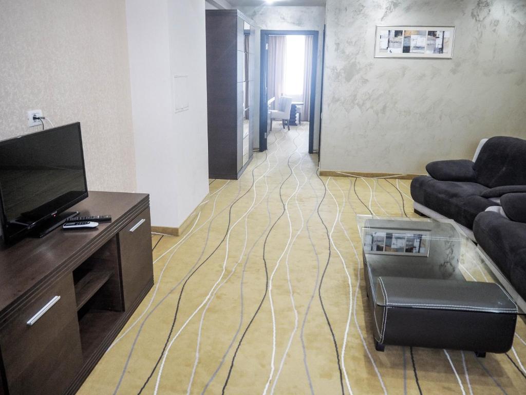 TV a/nebo společenská místnost v ubytování Hotel Nevada