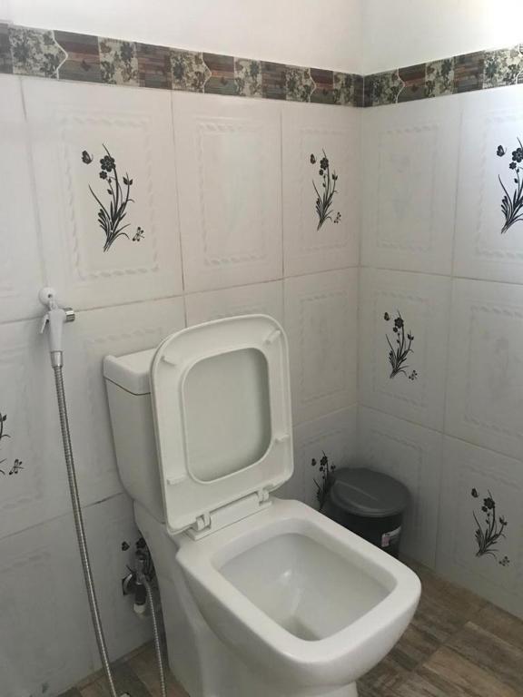 Koupelna v ubytování Hostal Lo de Mili