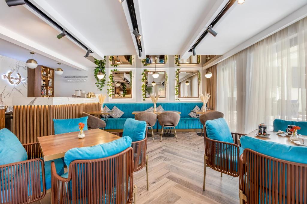 Posezení v ubytování Dekaderon Lux Apartments