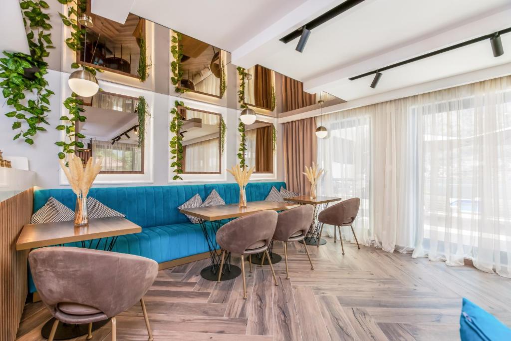 Posezení v ubytování Dekaderon Lux Apartments