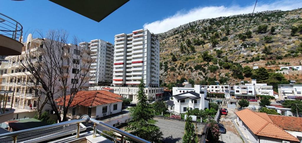 Nespecifikovaný výhled na hory nebo výhled na hory při pohledu z apartmánu