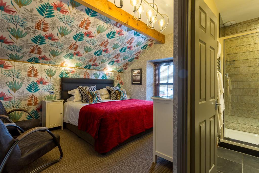 Postel nebo postele na pokoji v ubytování Jerichos Boutique Accommodation