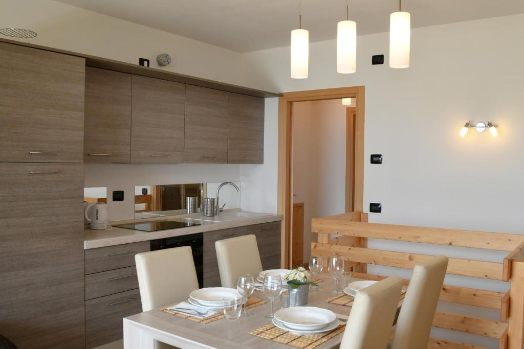 Kuchyň nebo kuchyňský kout v ubytování Apartment Gli Ulivi 4 - Tremezzina