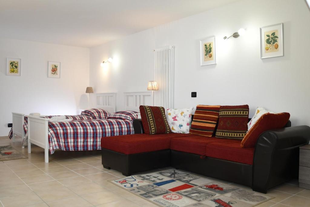 Posezení v ubytování Apartment Gli Ulivi 4 - Tremezzina