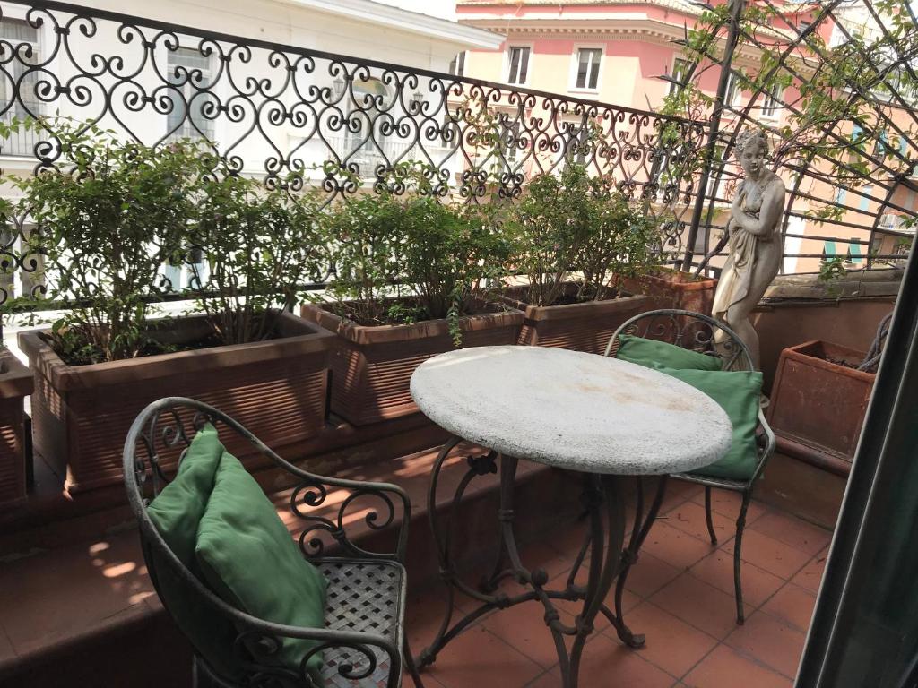 Balkón nebo terasa v ubytování Hotel OKAPI