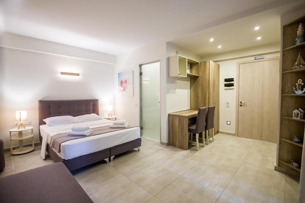 Postel nebo postele na pokoji v ubytování Armonia Resort