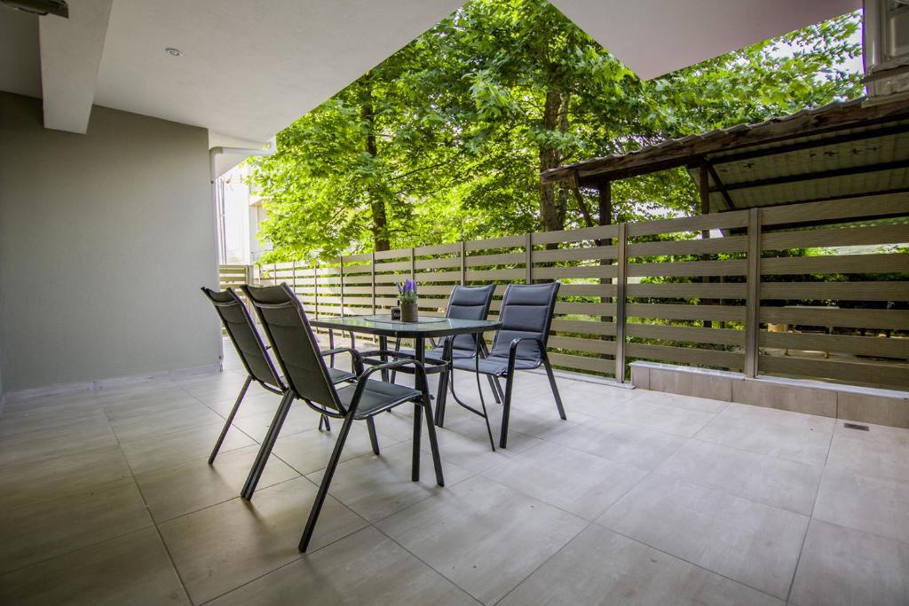 Balkón nebo terasa v ubytování Armonia Resort
