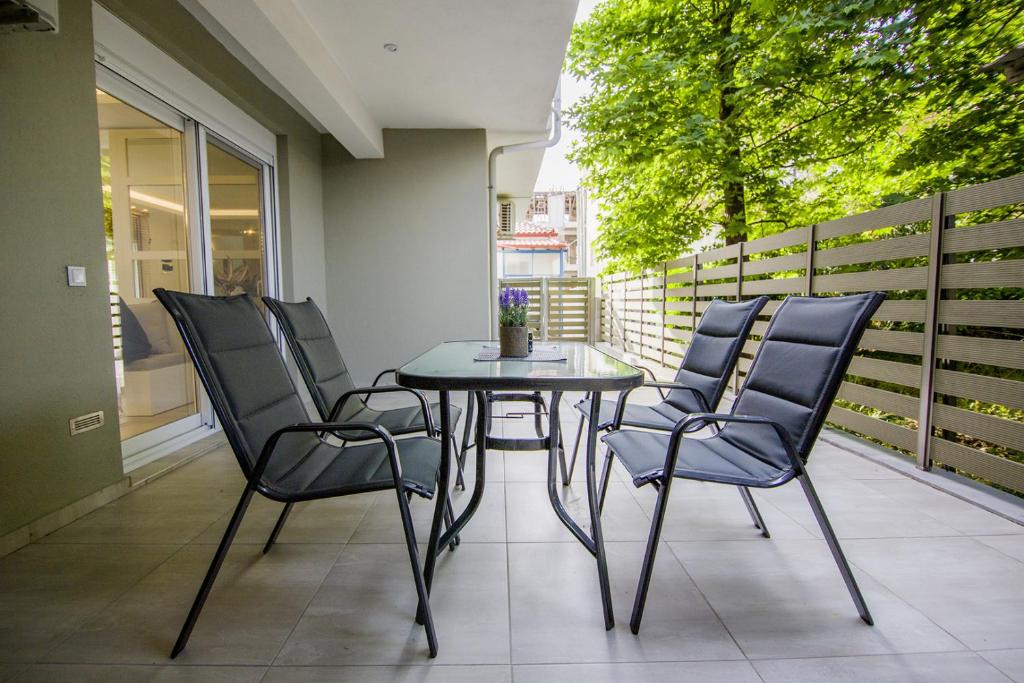 Balkón nebo terasa v ubytování Armonia Resort