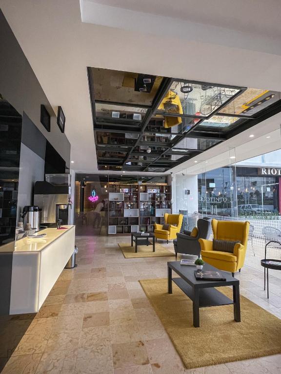 Posezení v ubytování Fato Hotel