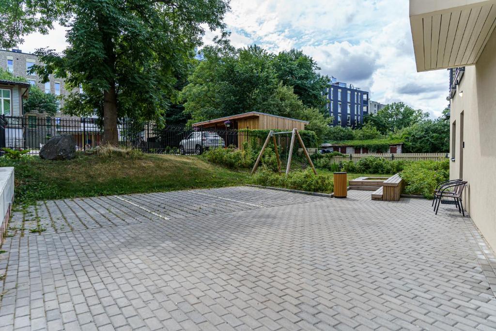 Zahrada ubytování Apartments near Old Town