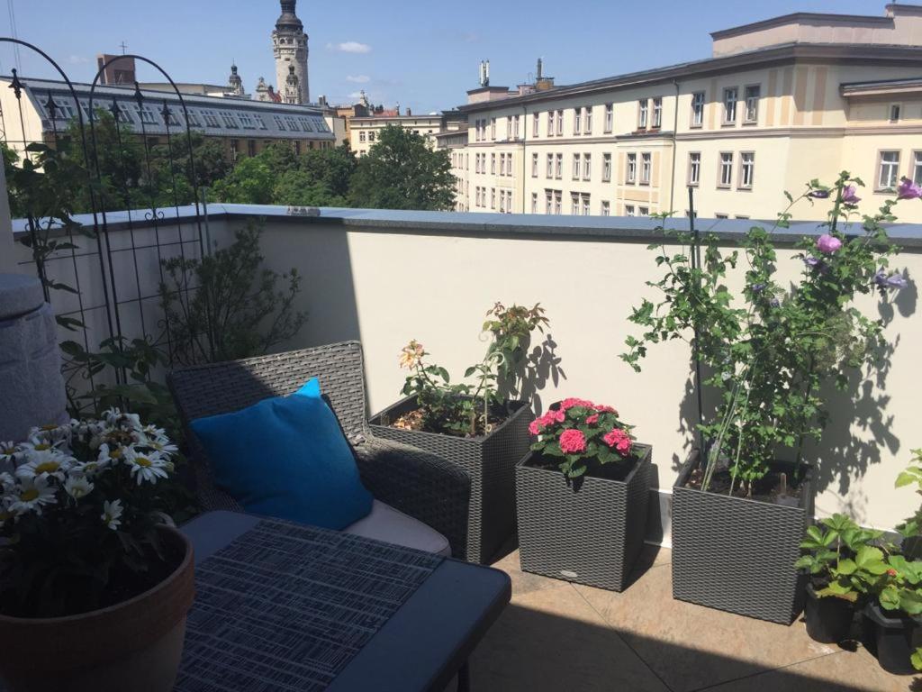 Μπαλκόνι ή βεράντα στο LUXUSAPPARTEMENT mitten in Leipzig Neueröffnung !