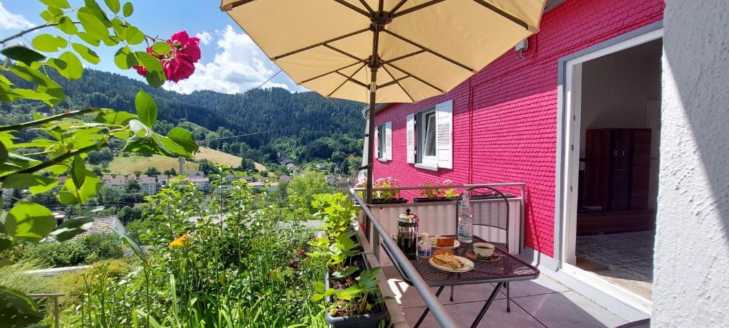 Nespecifikovaný výhled na hory nebo výhled na hory při pohledu z apartmánu