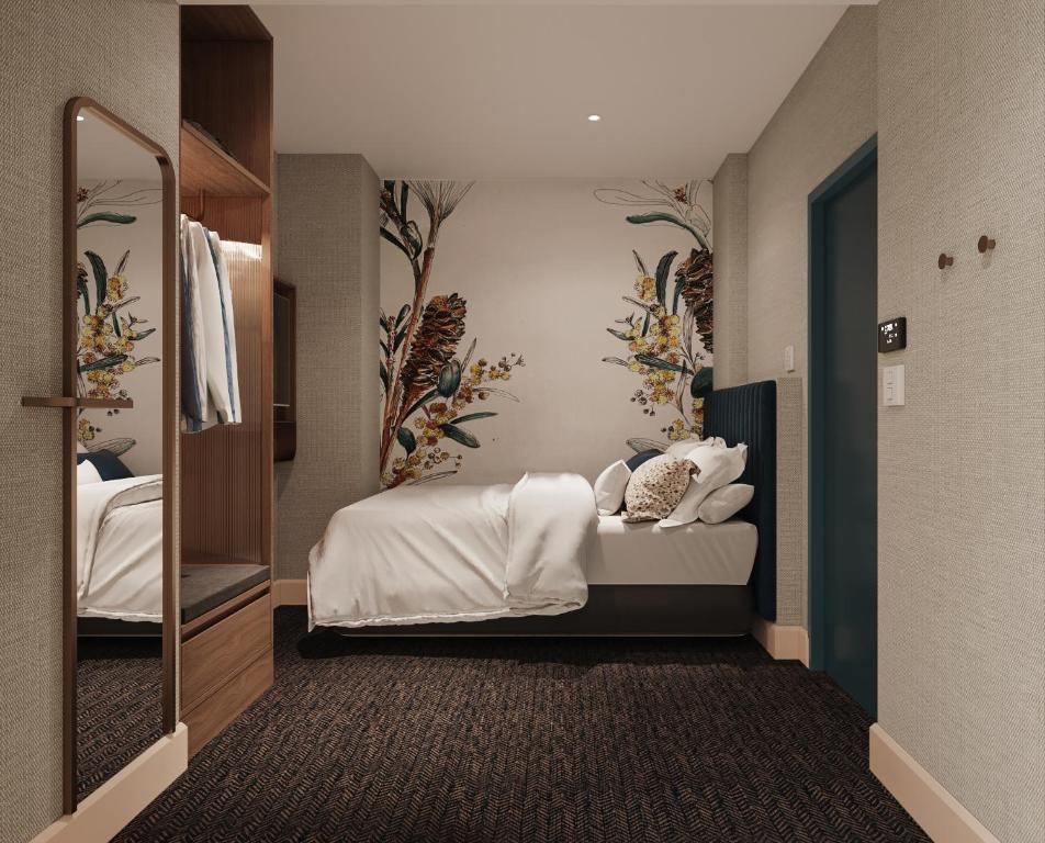 Postel nebo postele na pokoji v ubytování Aiden by Best Western Darling Harbour