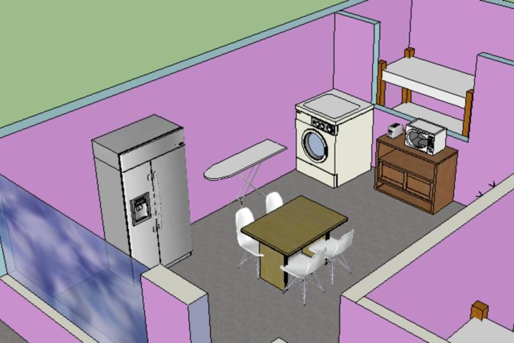 Půdorys ubytování El Costeñito Hostal