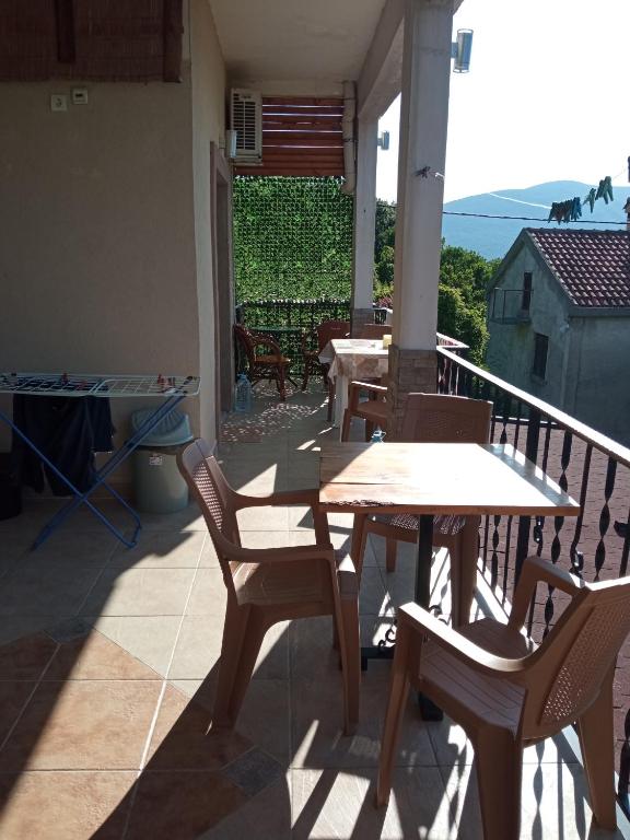 Balkón nebo terasa v ubytování Casa de Laza Apartments