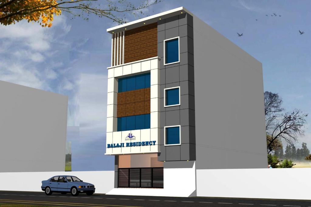 a rendering of a medical laboratory building at Balaji residency in Chennai