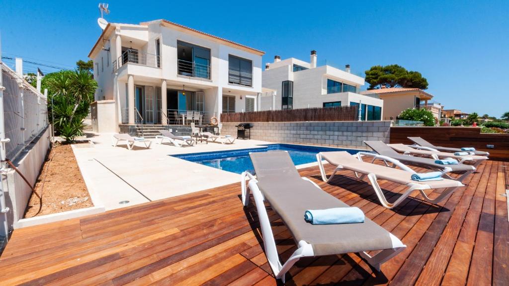 CASA CABRERA- En primera linea de mar- CALA PI-, Cala Pi ...