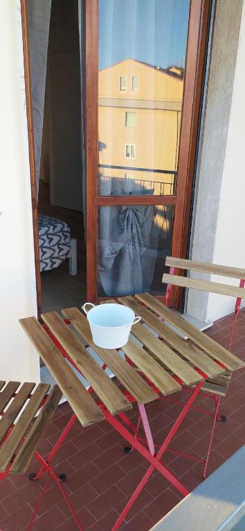Balkon lub taras w obiekcie Nonna Pella Appartamenti - Rosmarino