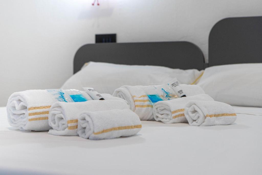 Posteľ alebo postele v izbe v ubytovaní Coru e Mari 2 Apartments