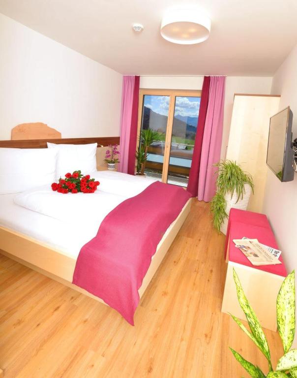 Postel nebo postele na pokoji v ubytování Appartements Kolb