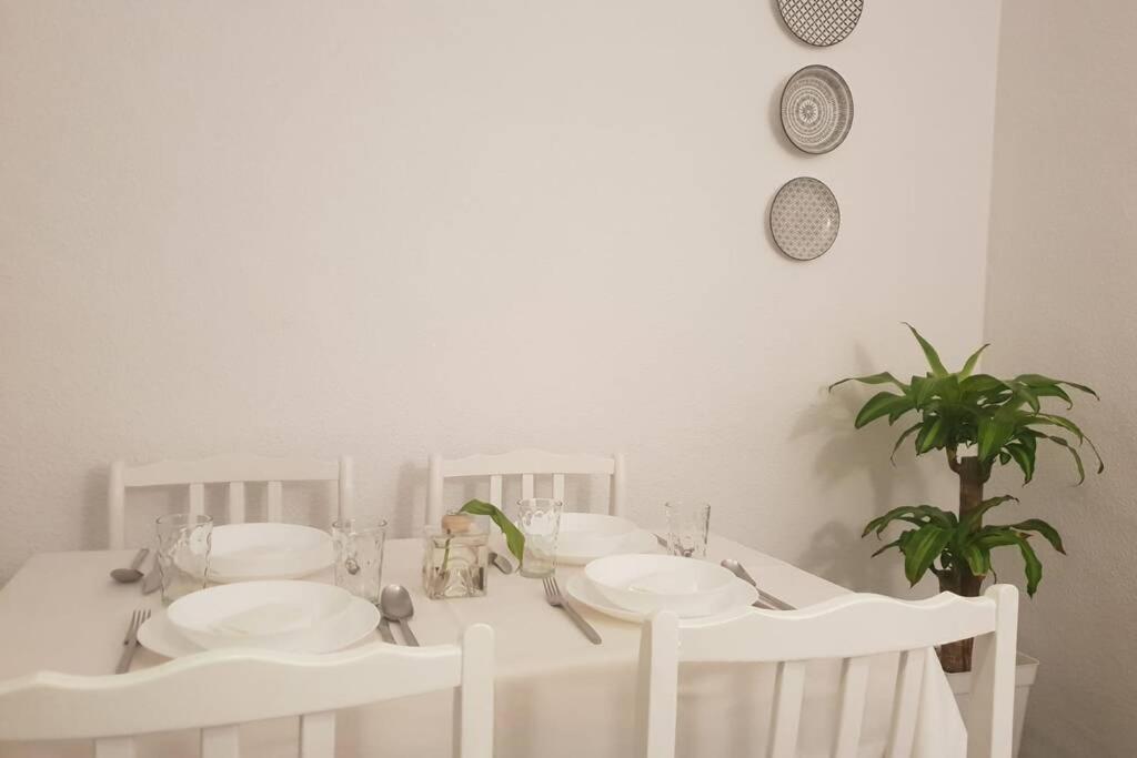 Postel nebo postele na pokoji v ubytování Bonito y coqueto apartamento