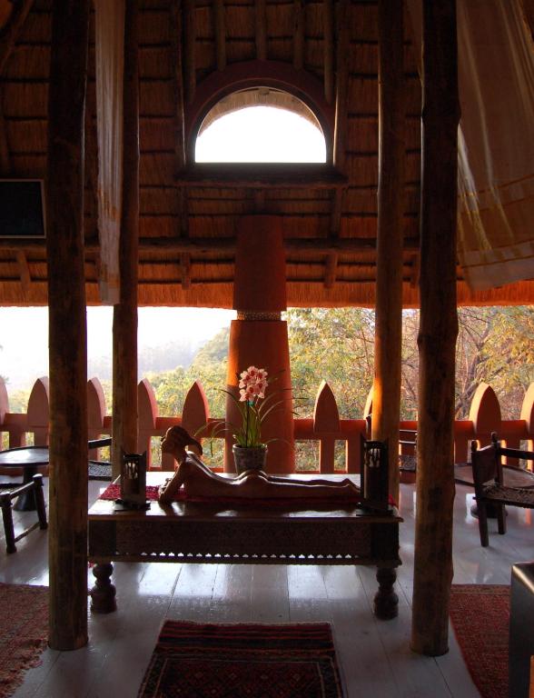 Posezení v ubytování Timamoon Lodge