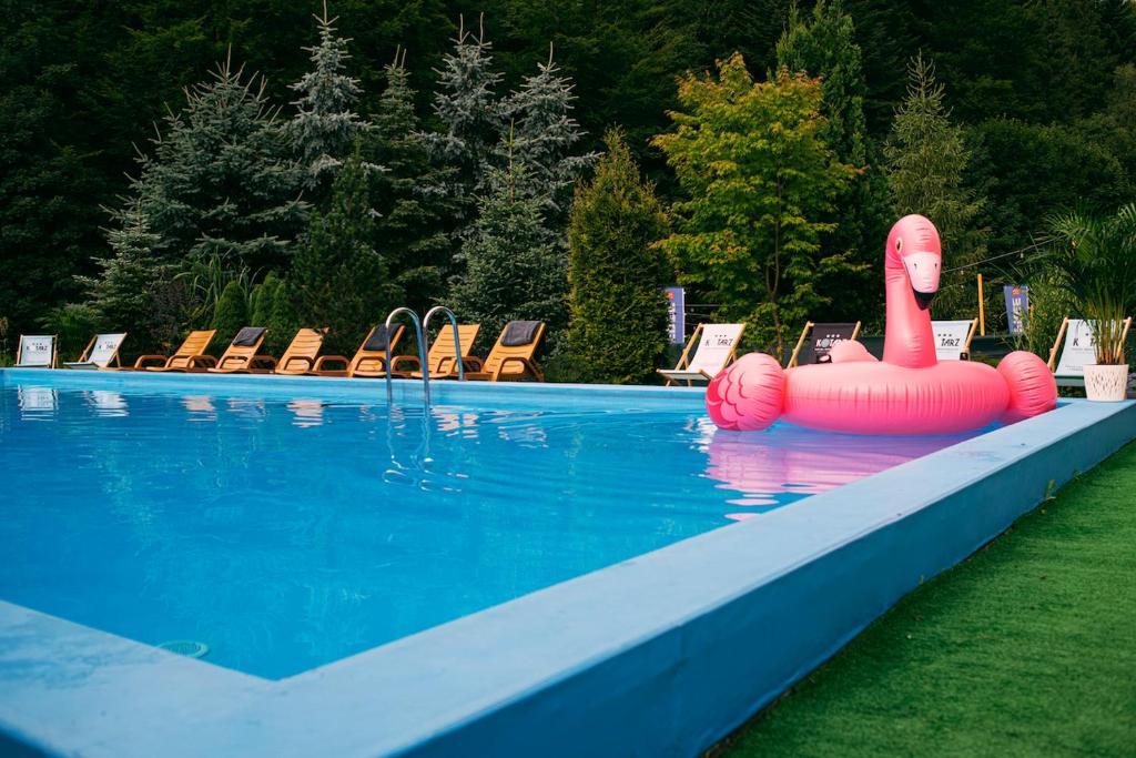 Bazén v ubytování Hotel Kotarz Spa&Wellness nebo v jeho okolí